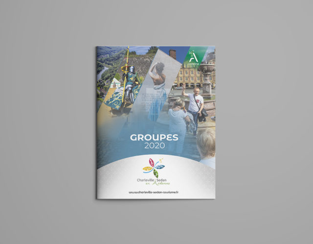 Création brochure Tourisme groupe Ardennes